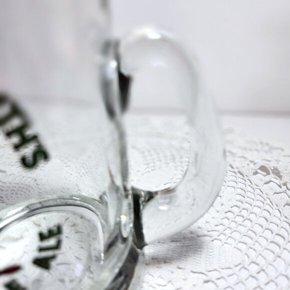 Alexander Keiths Beer Stein India Pale Ale Mug Cup Thick Heavy Clear Glass 450ml - Picture 10 of 10
